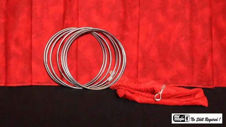 5 inch Linking Rings SS (7 Rings) by Mr. Magic