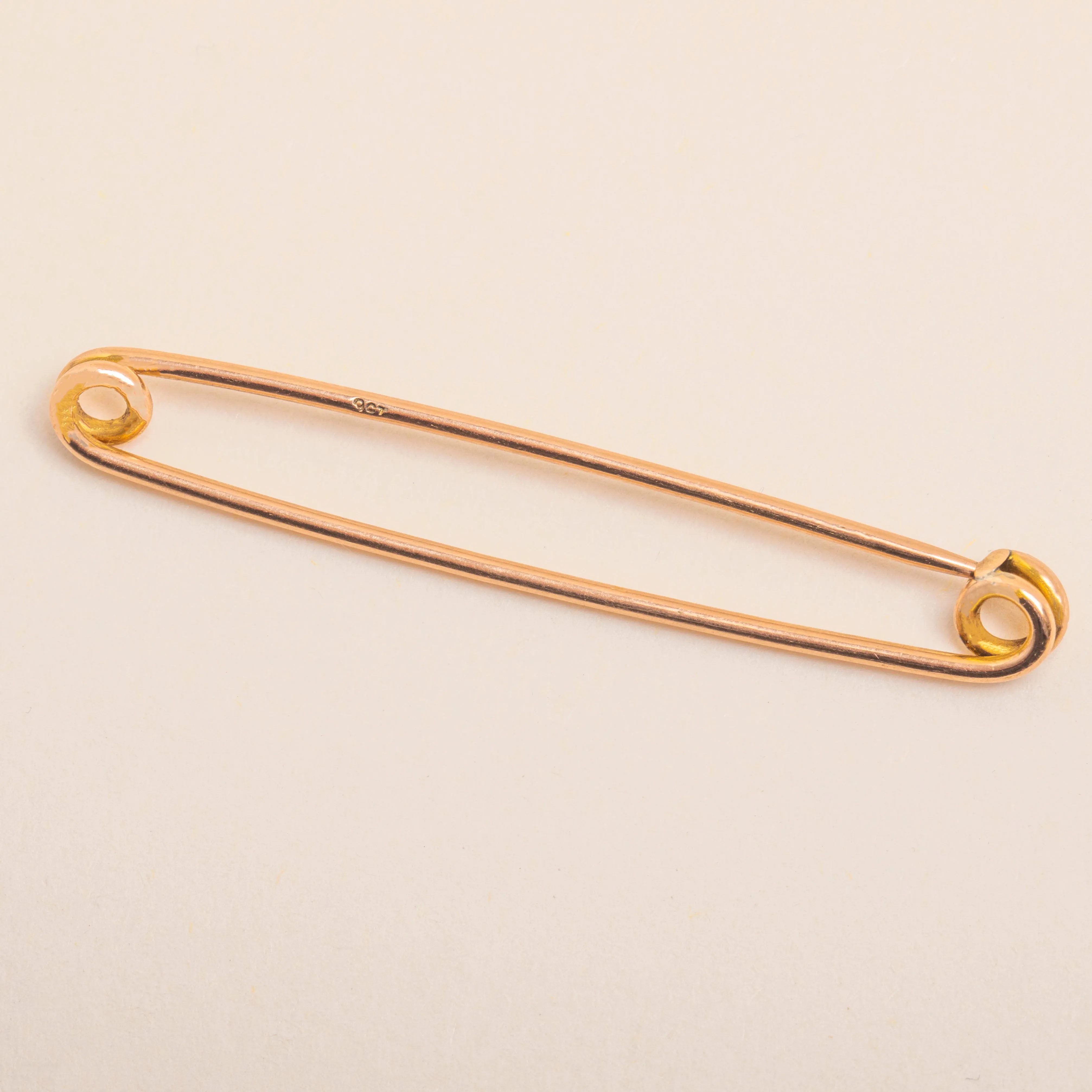 Antique 9ct Gold Stock Pin, 55mm