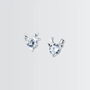 Antlers Minimal Solitaire Studs