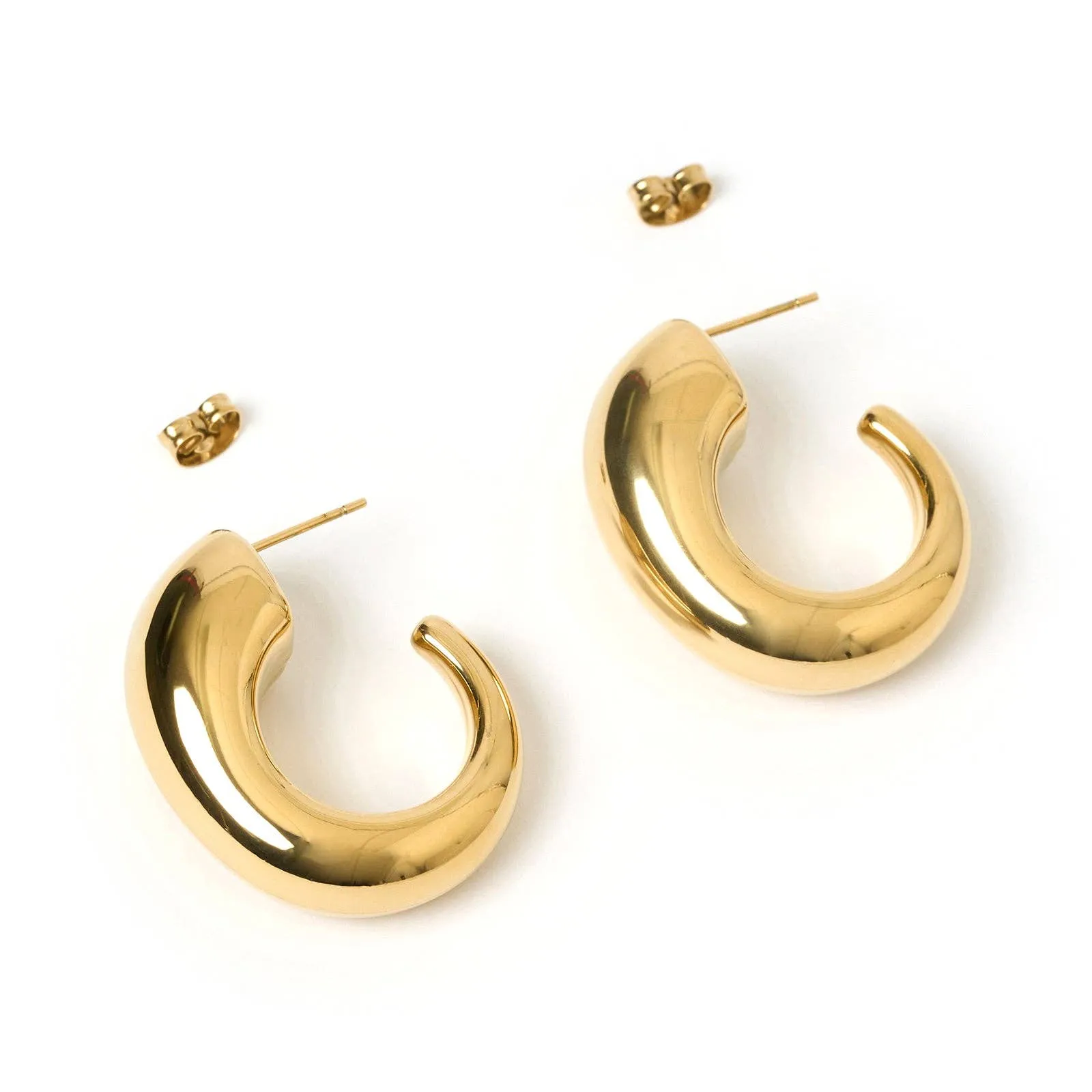 Arms of Eve Sage Gold Earrings