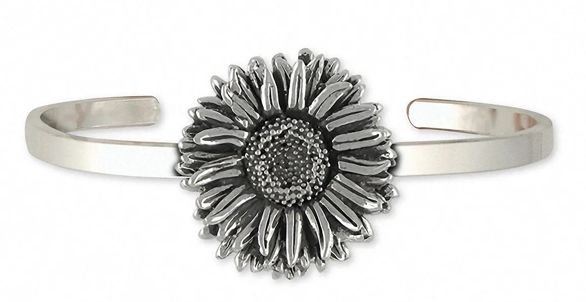 Aster Bracelet Jewelry Sterling Silver Handmade Flower Bracelet AST2-CB