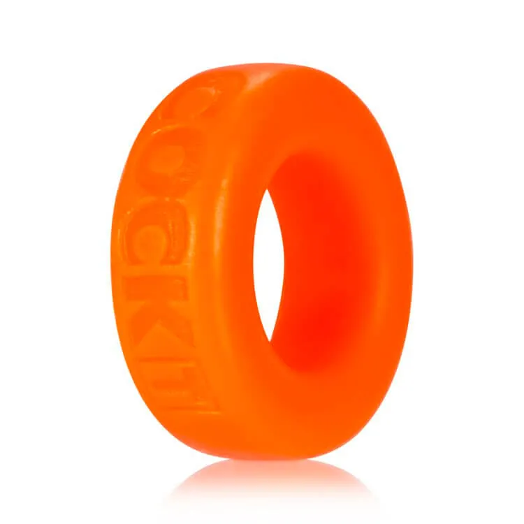 Atomic Jock Cock-T Small Comfort Cock Ring: The Ultimate in Comfort and Pleasure in Vibrant Orange