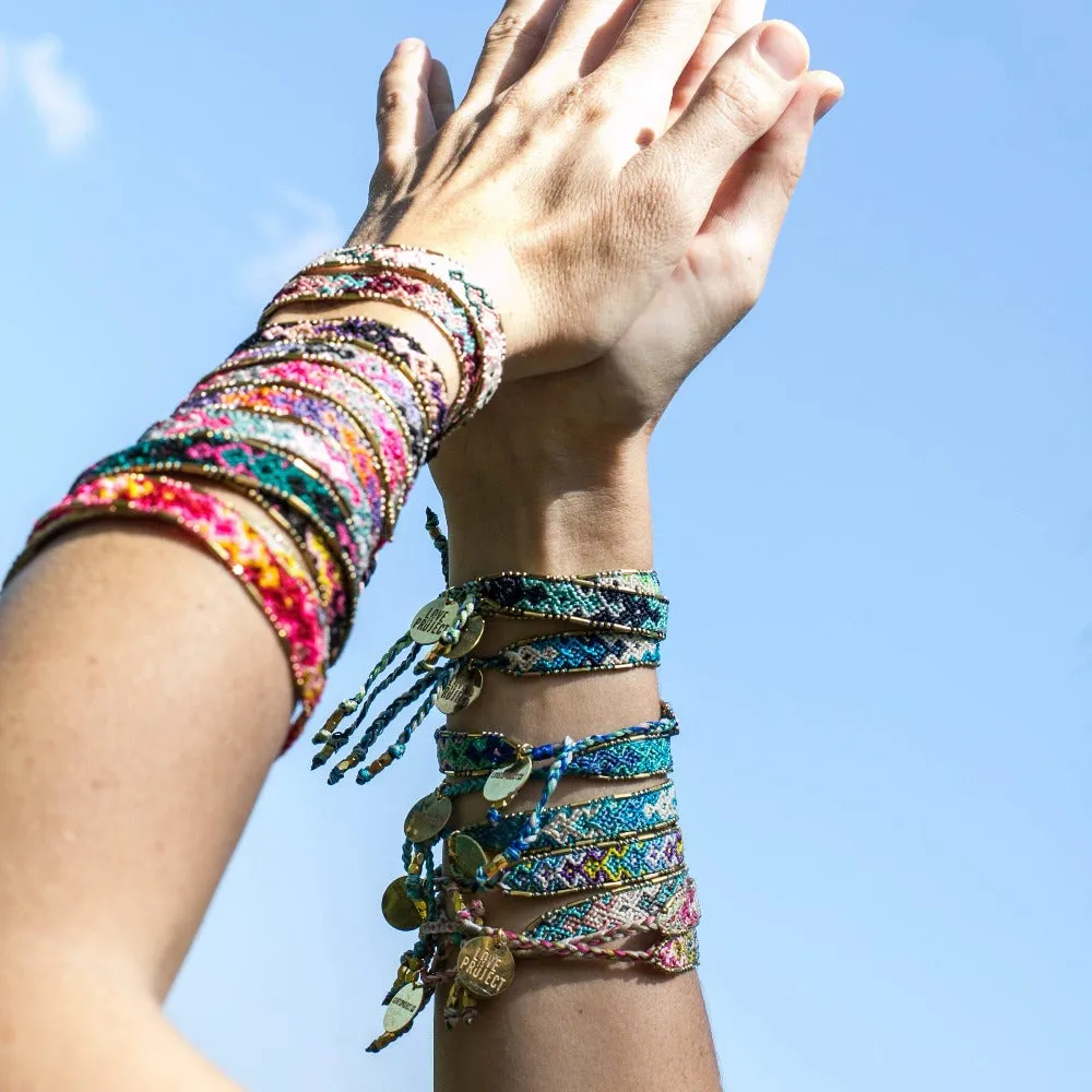 Bali Friendship Bracelet - Lagoon Emerald