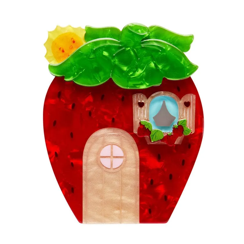 Berry Happy Home Brooch