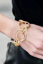 Bracelets Give Me A Ring - Gold B34