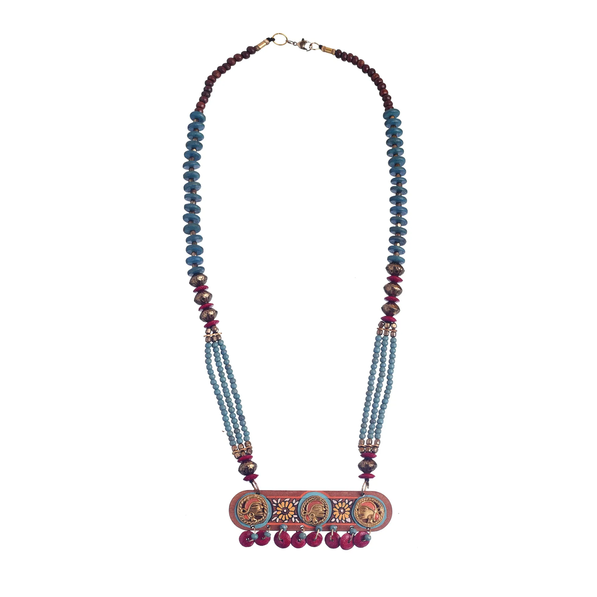 Charlie's Angels' Handcrafted Tribal Dokra Necklace