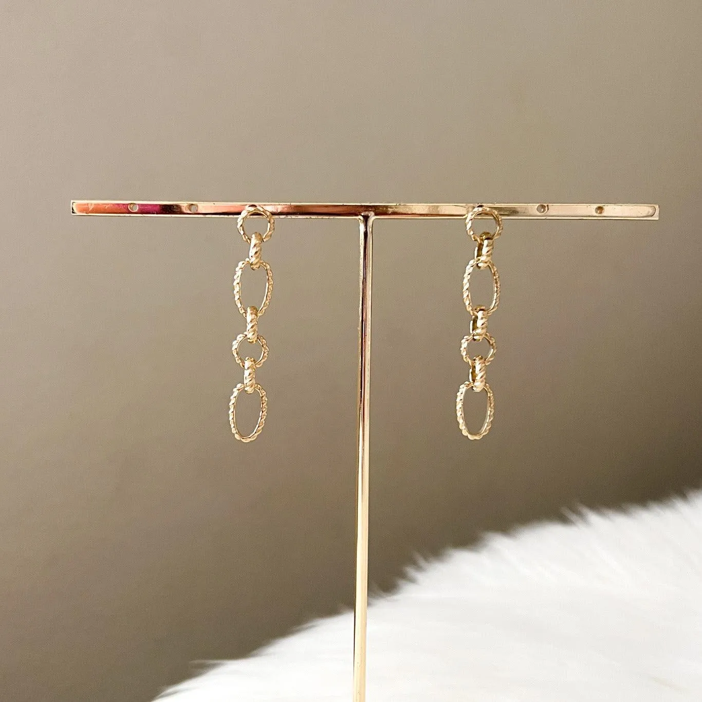 Charlotte Chain Link Earrings - LAST CHANCE!