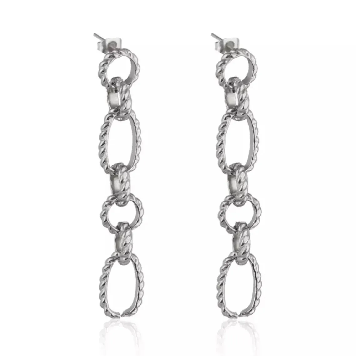 Charlotte Chain Link Earrings - LAST CHANCE!