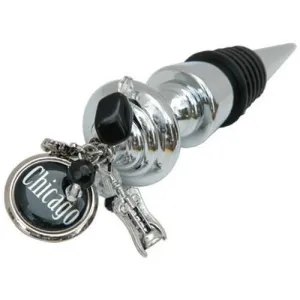 Chicago Wine Bottle Stopper