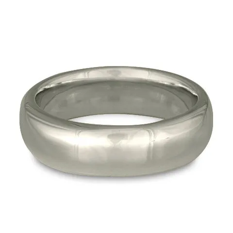 Classic Comfort Fit Wedding Ring Platinum, 8mm