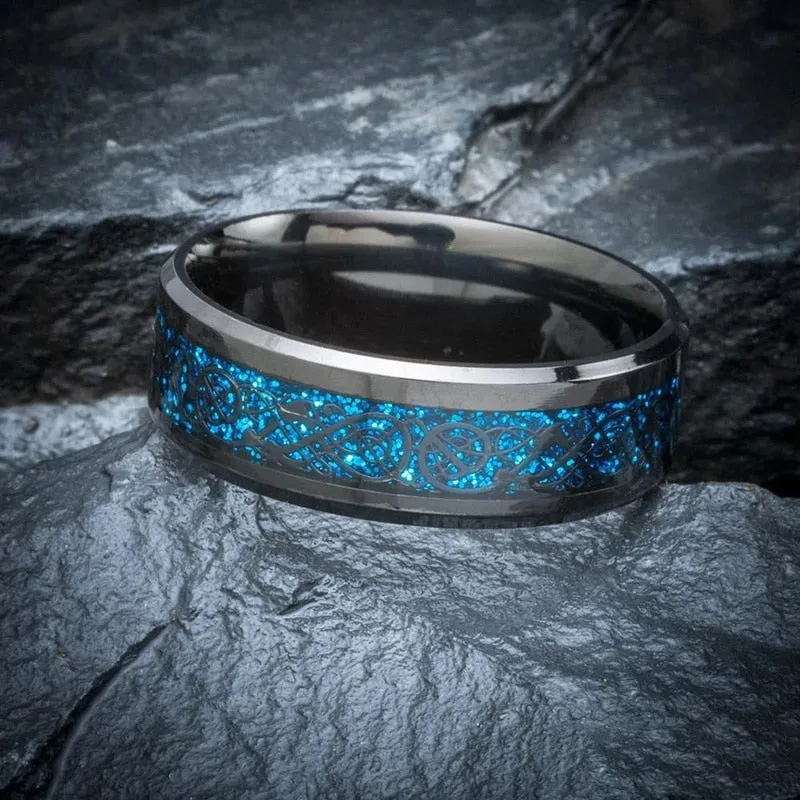 Dragon Pattern Rings