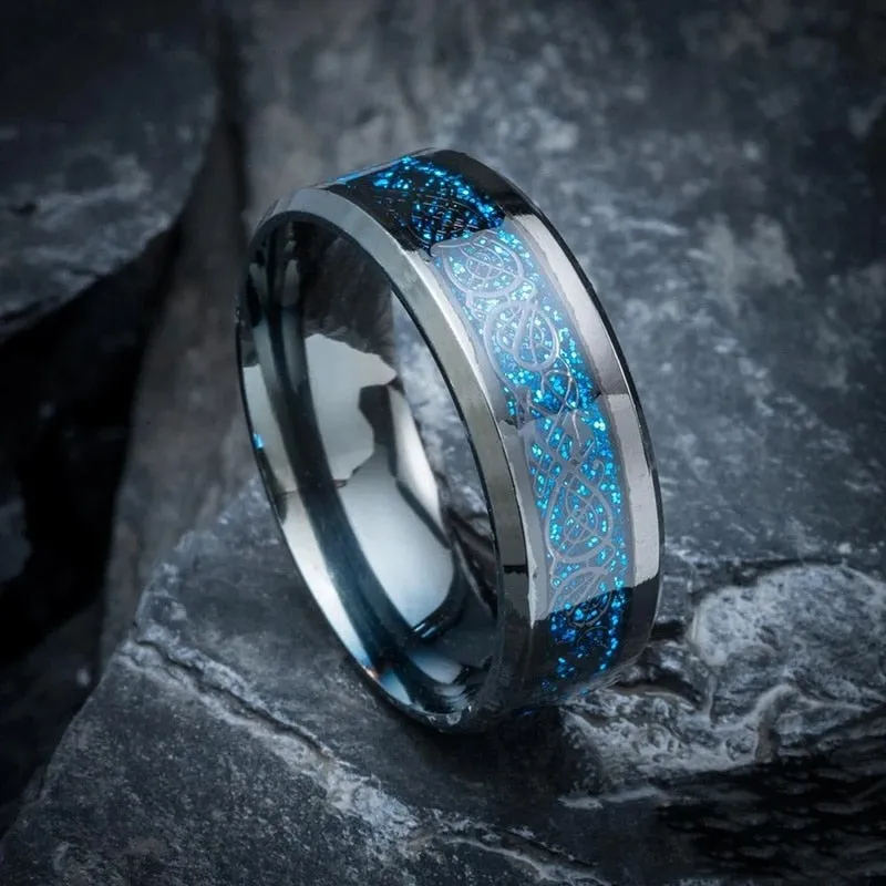 Dragon Pattern Rings