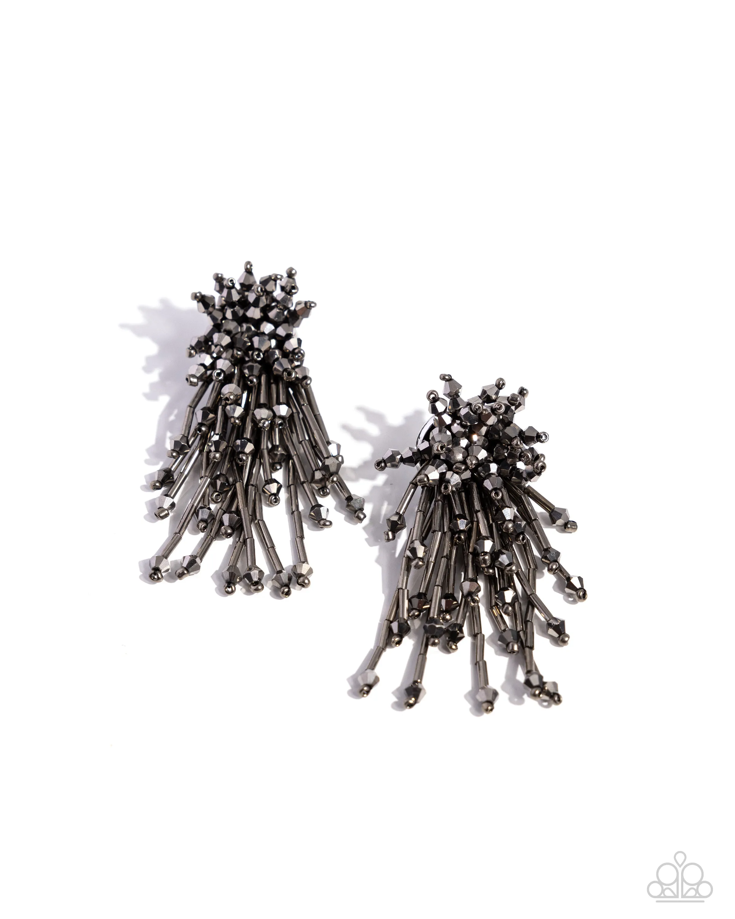 Earrings Congratulatory Charm - Silver E215