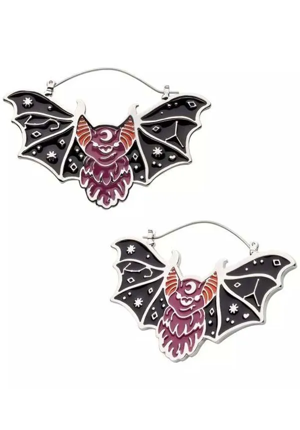 Elysium Bat | PLUG HOOP EARRINGS