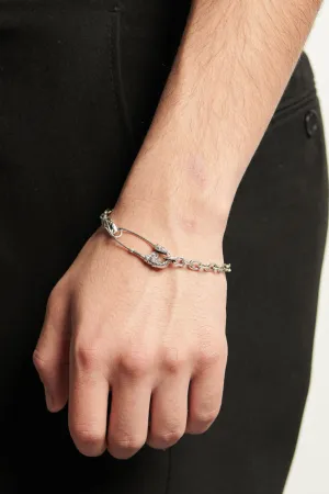 Emanuele Bicocchi Crest Arabesque Bracelet - Silver