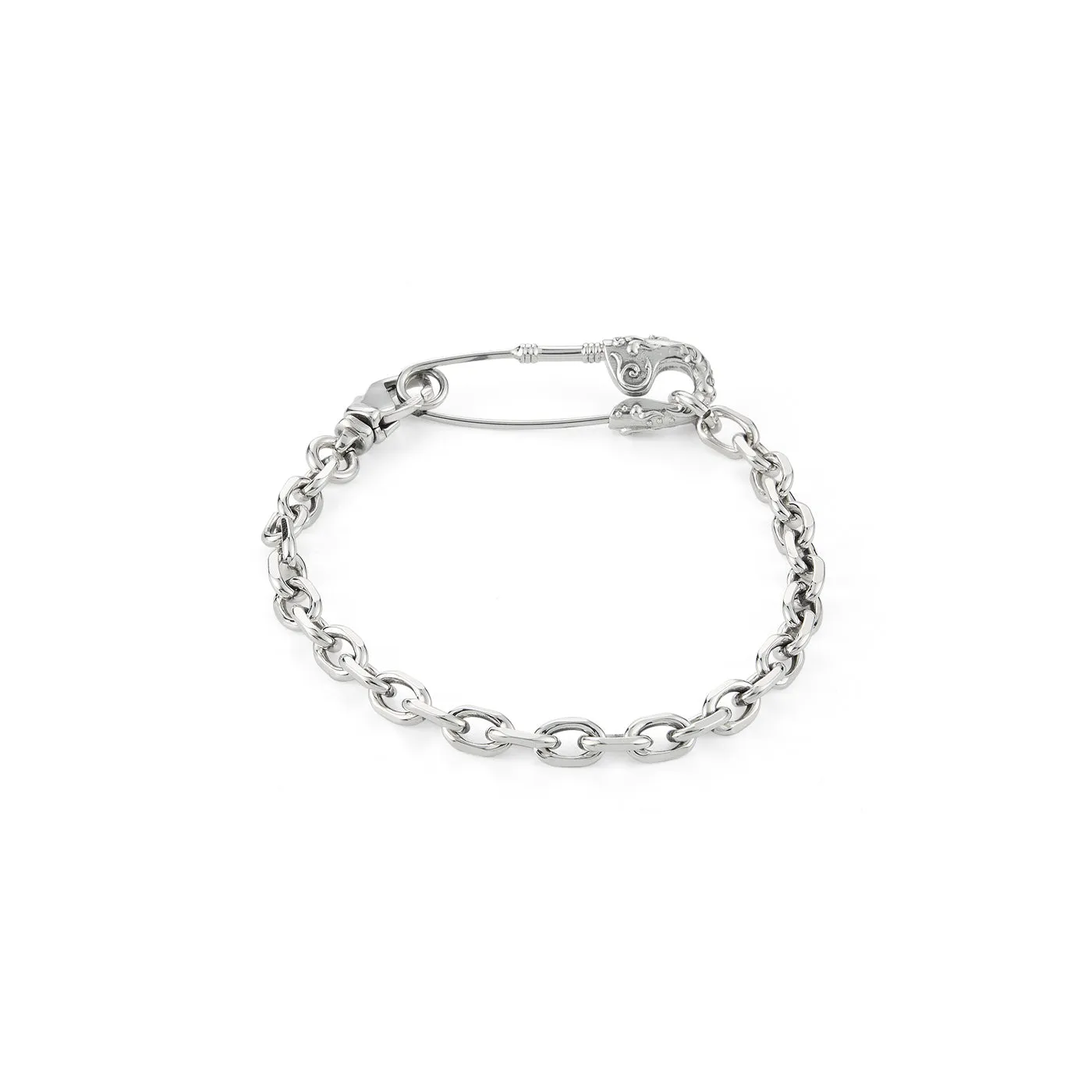 Emanuele Bicocchi Crest Arabesque Bracelet - Silver