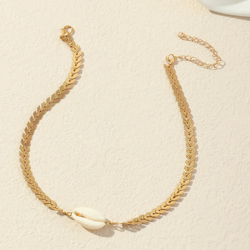 Fashion Creative Simple Metal Clavicle Chain