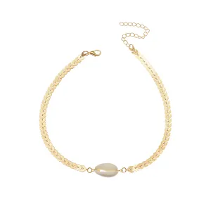 Fashion Creative Simple Metal Clavicle Chain