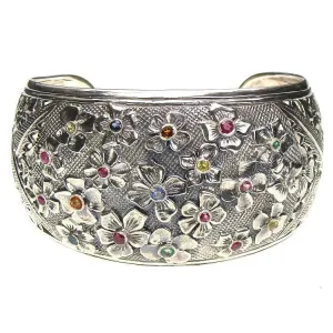 Flower Field Cuff Bracelet