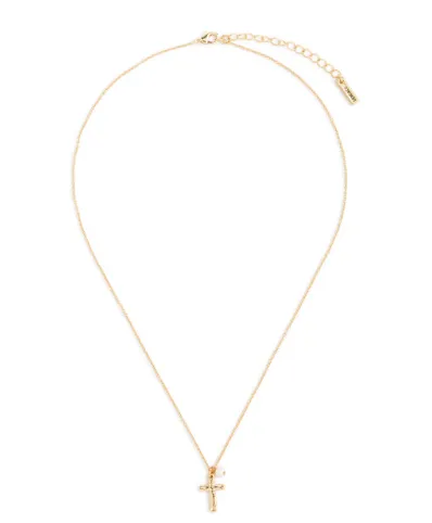 Gold Dainty Cross Necklace