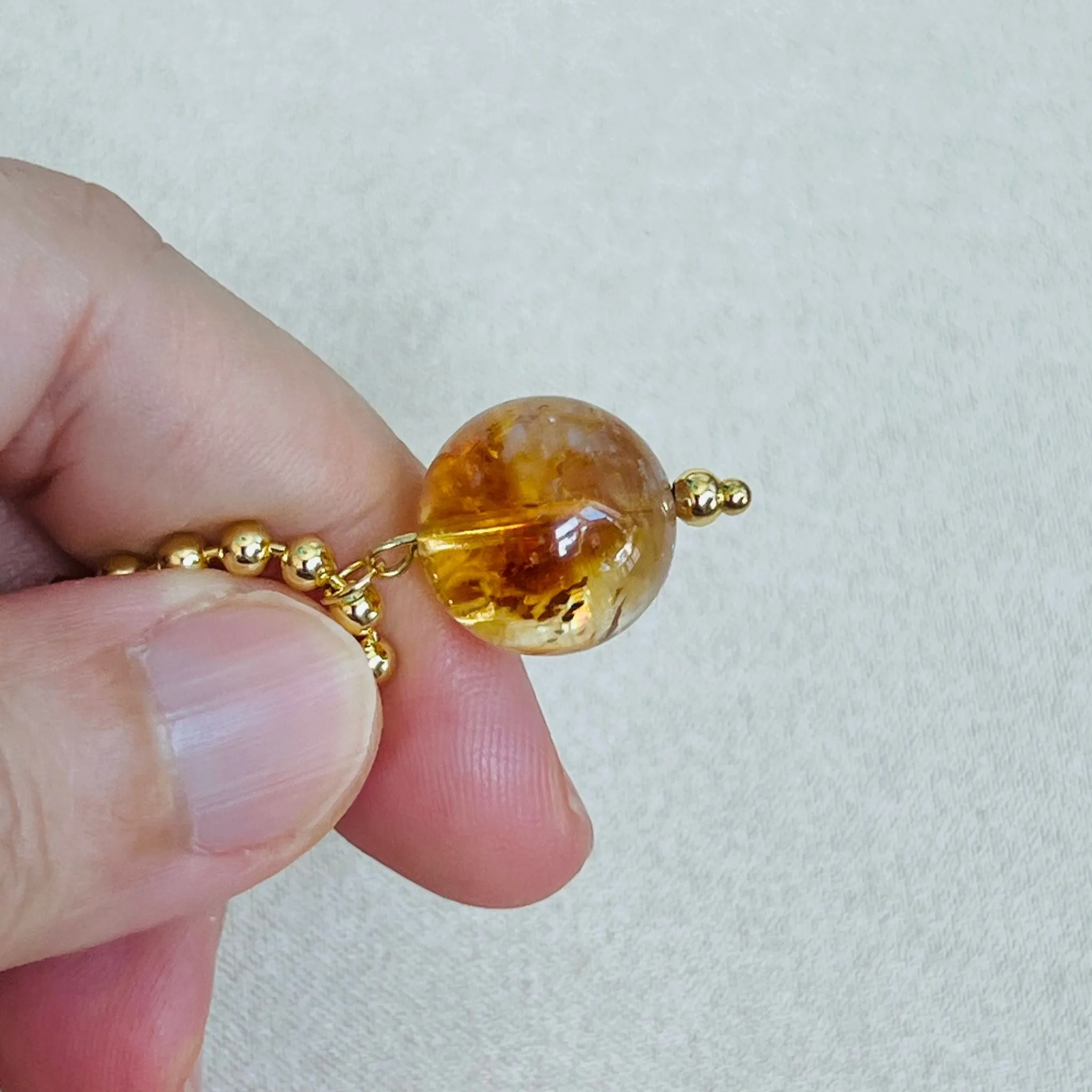 Golden Citrine La Forma Bracelet