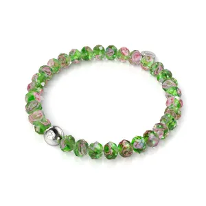 Green Zinnia | Firefly Glass Diamonds Bracelet