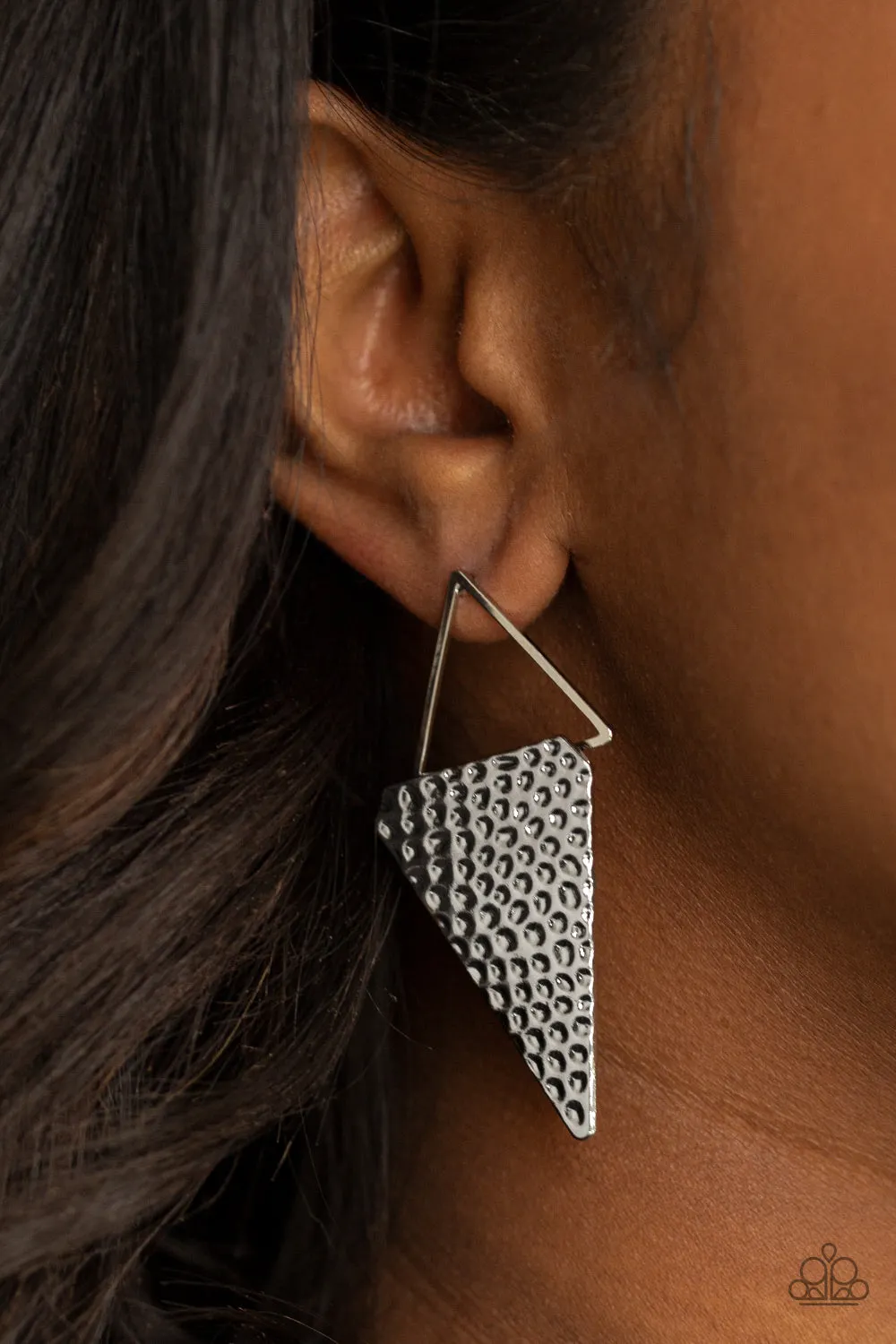 Have A Bite - Silver Post Earring