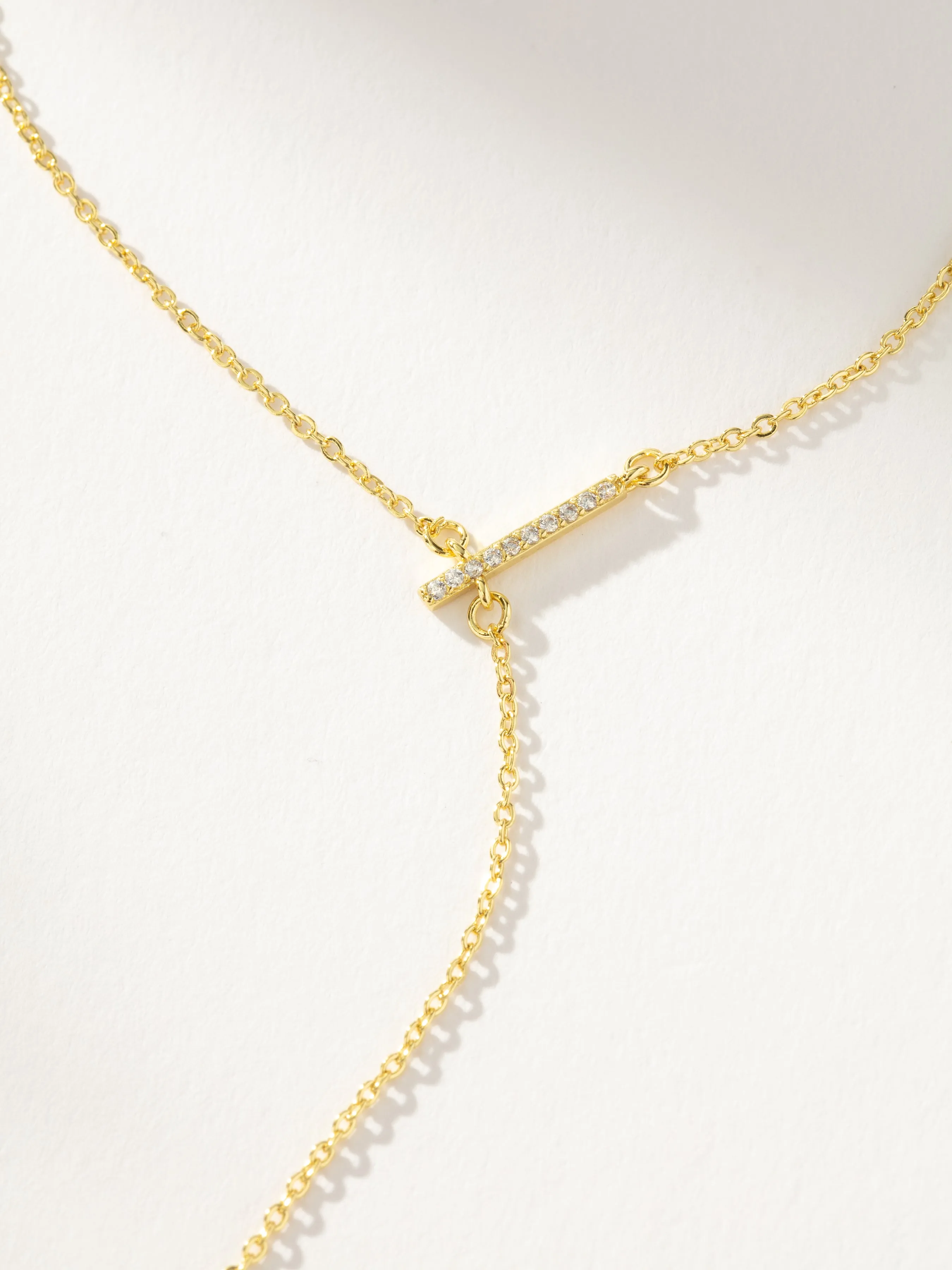 Imperfect Lariat Necklace