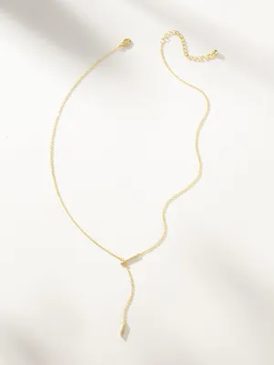 Imperfect Lariat Necklace