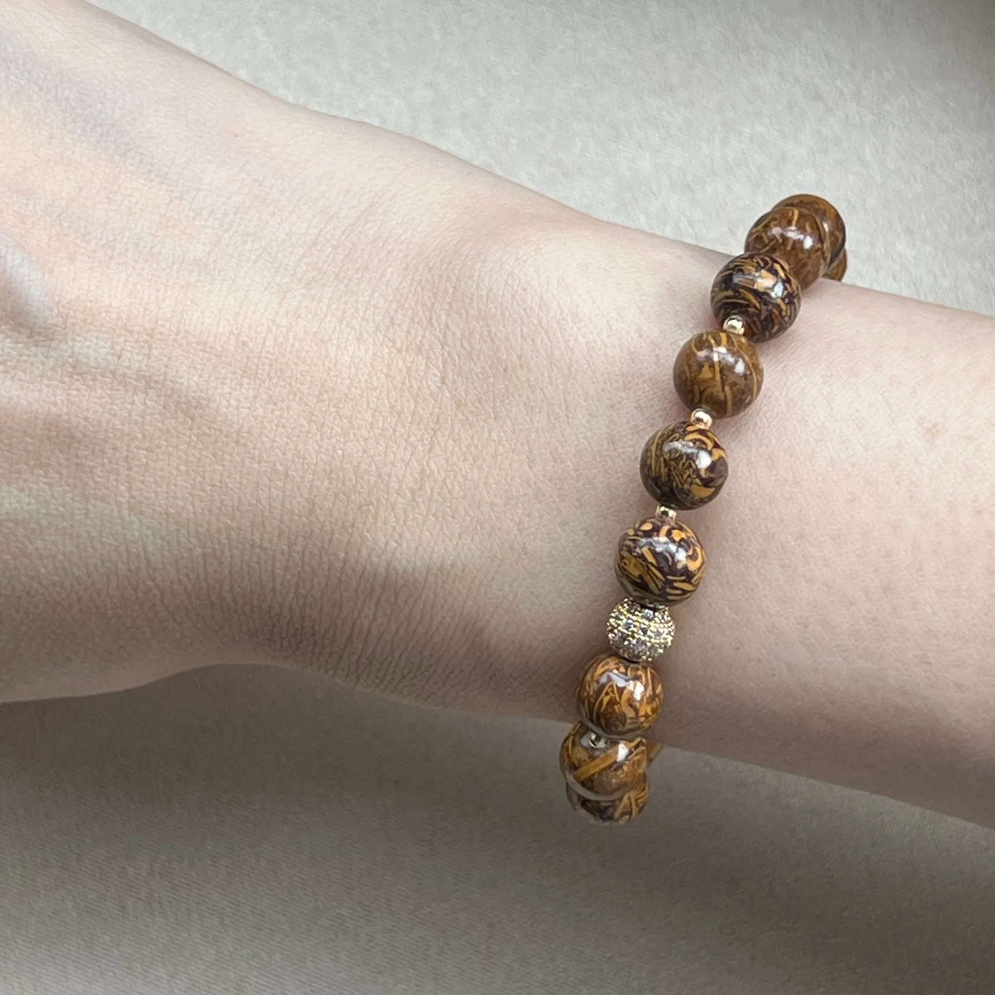 Joyful Jasper Baby Diadem Bracelet