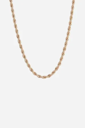 Leeada Zuma Chain Necklace in Gold