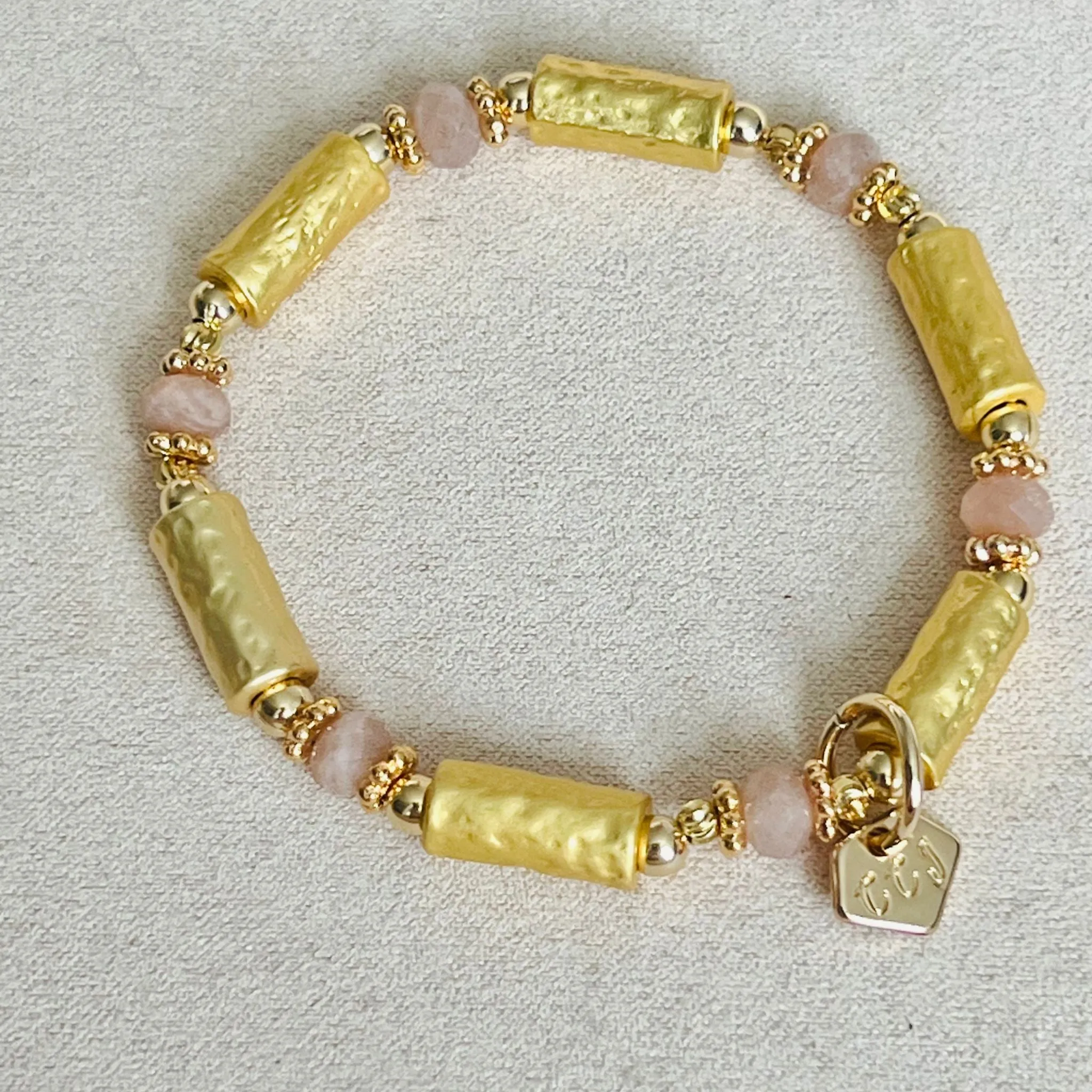 Lucky 6 Sunstone Bracelet