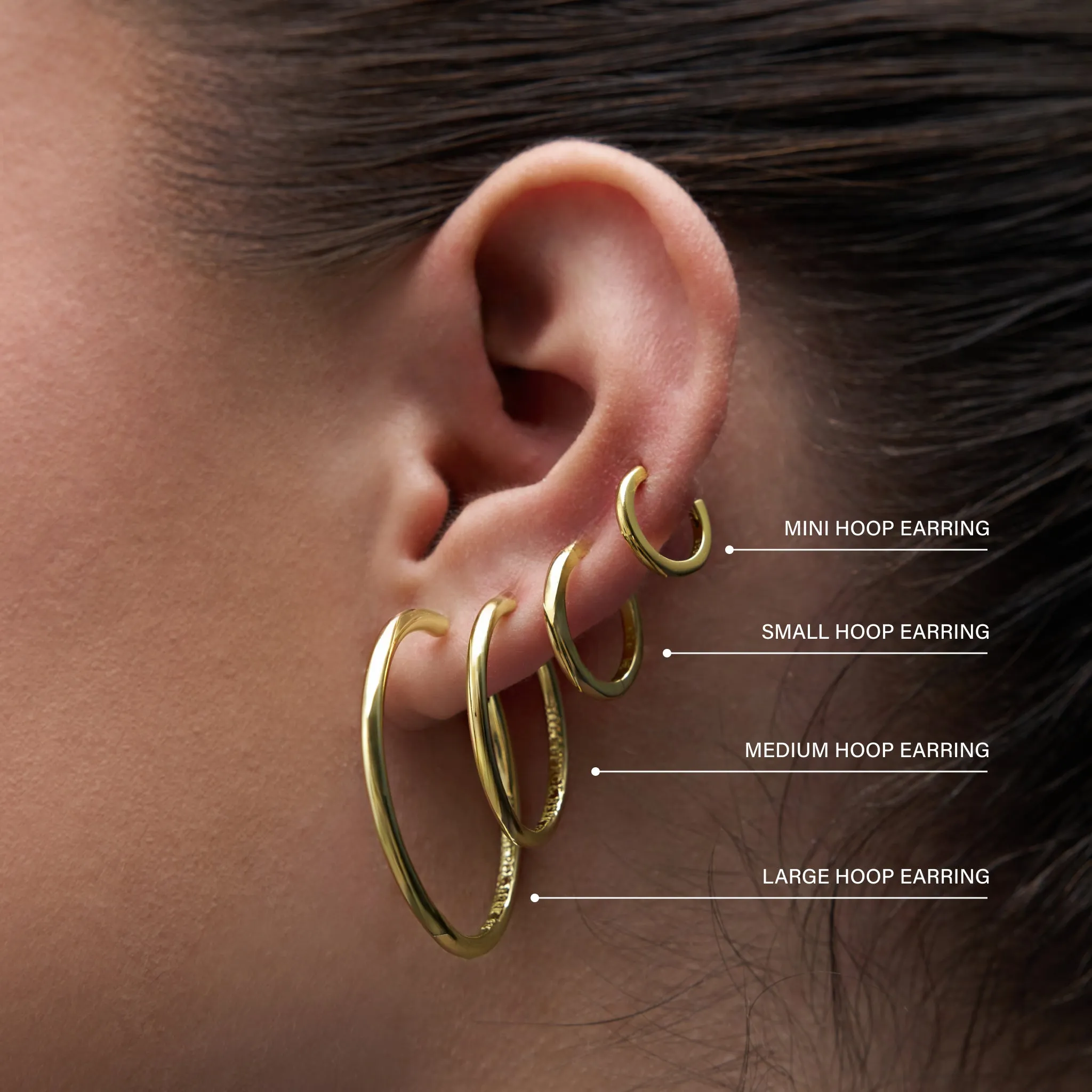 Medium Hoop Earrings