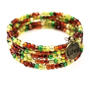 Memeory  Charms Steel Wrap Around Bracelets