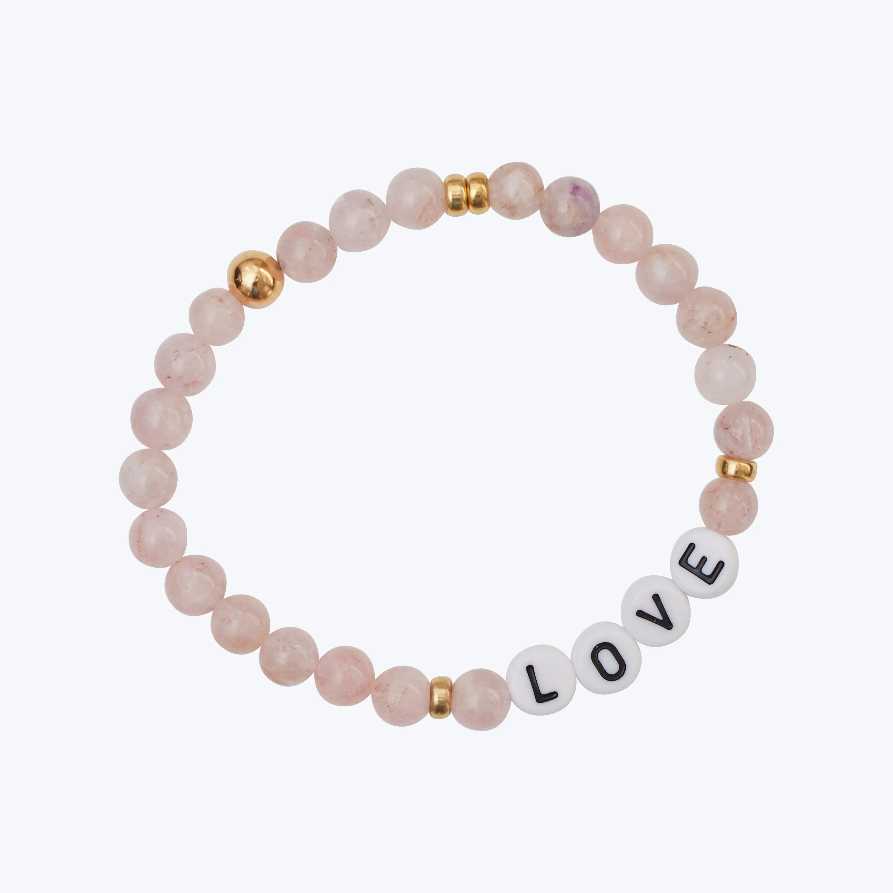 Morganite Love Bracelet