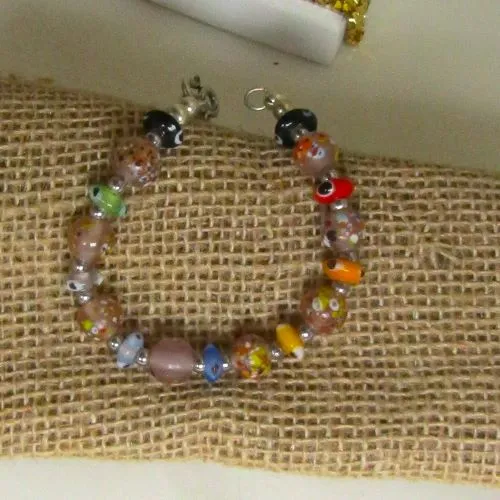 Multi-colored Manik Manik Handmade Bracelet