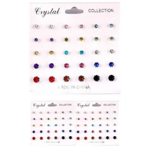 Multi Stud Earring 0584SR (12 units)