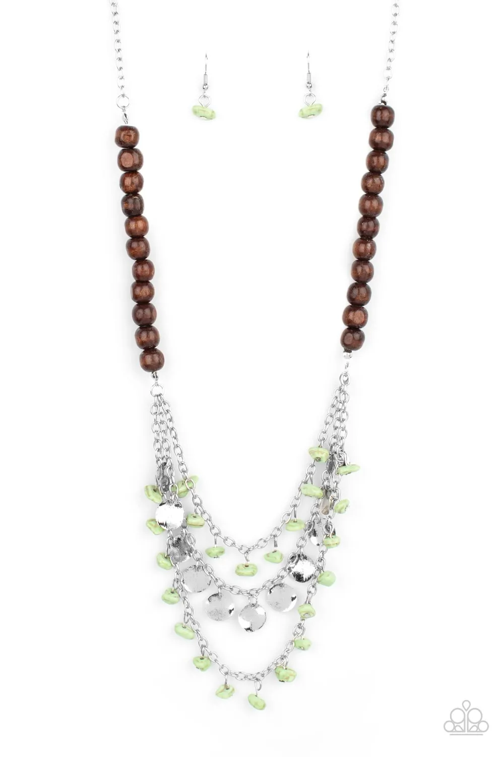 Necklaces Plains Paradise - Green N2066