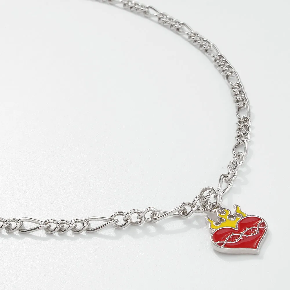 New Love Flame Simple Personality Necklace