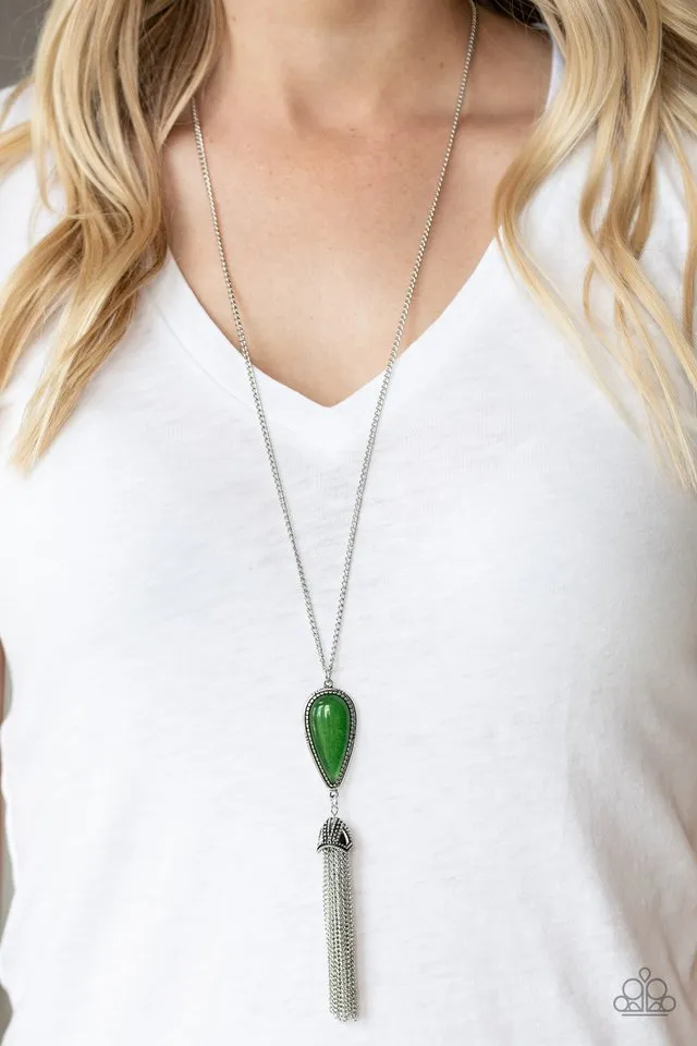 Paparazzi Necklace ~ Zen Generation - Green