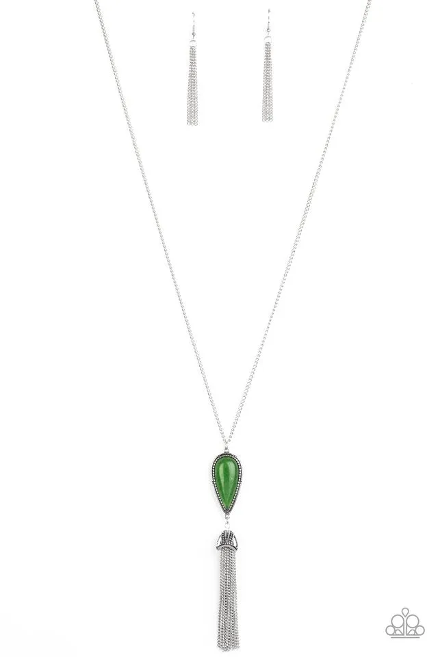 Paparazzi Necklace ~ Zen Generation - Green