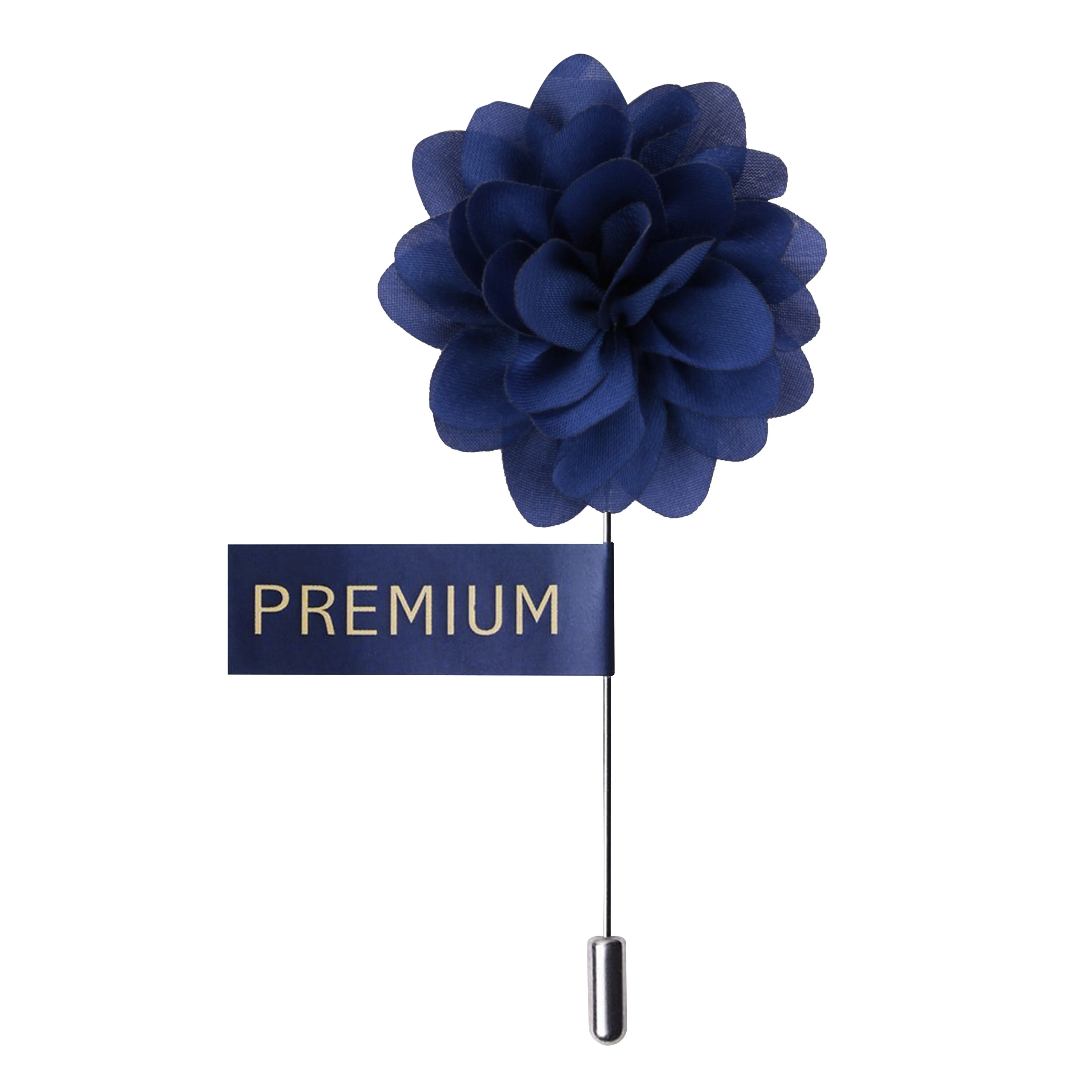 Peluche Elron Petals Blue Brooch Lapel Pin