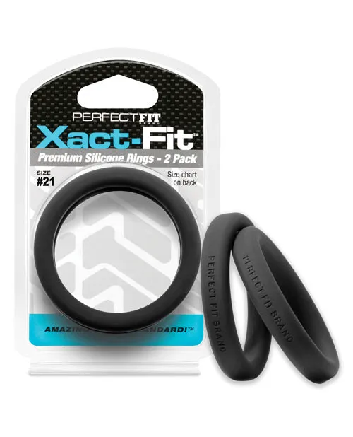 Perfect Fit XactFit #21 2 Pk Black