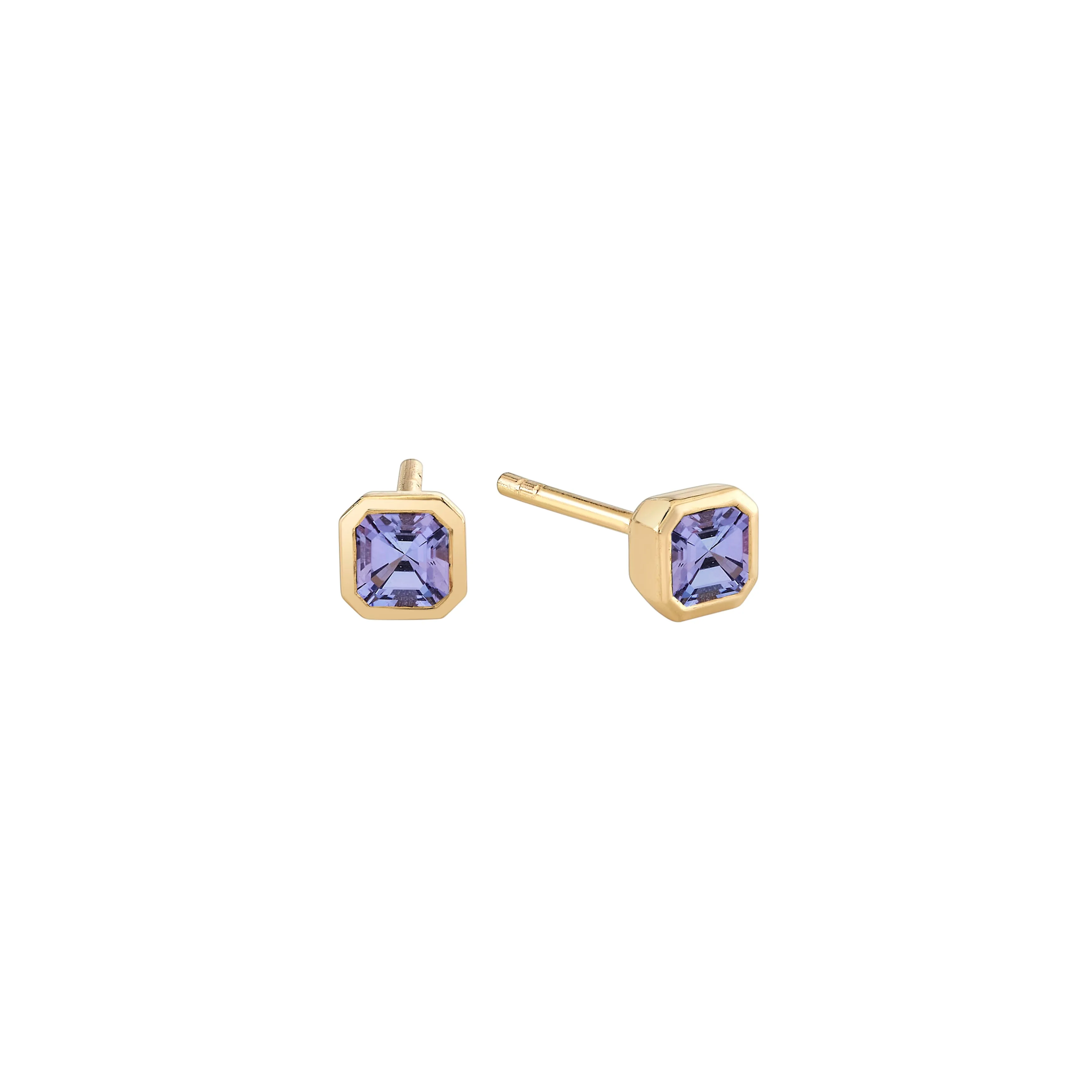 Petite Iris Asscher Studs