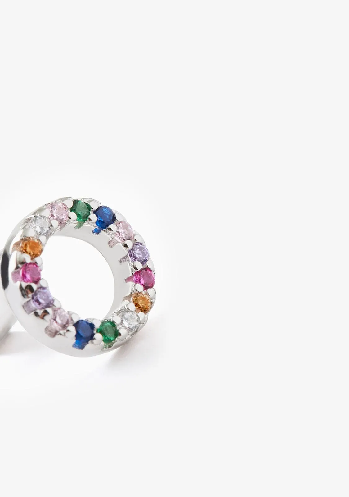 Rainbow Piercing Silver