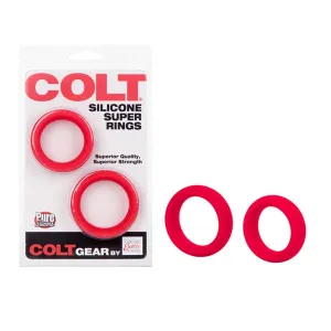 Silicone Super Rings Red