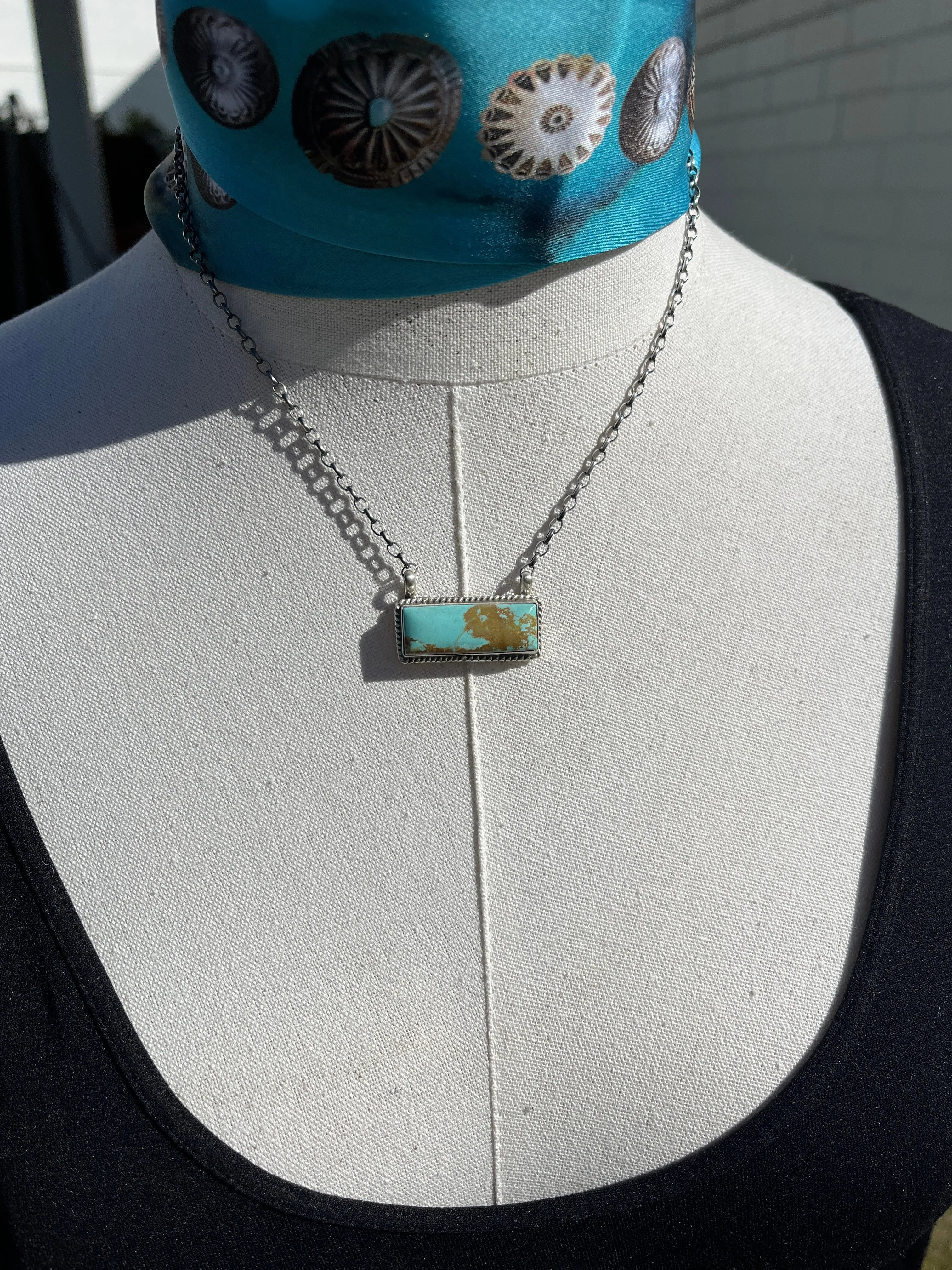 Simple Kingman Bar Necklace #11