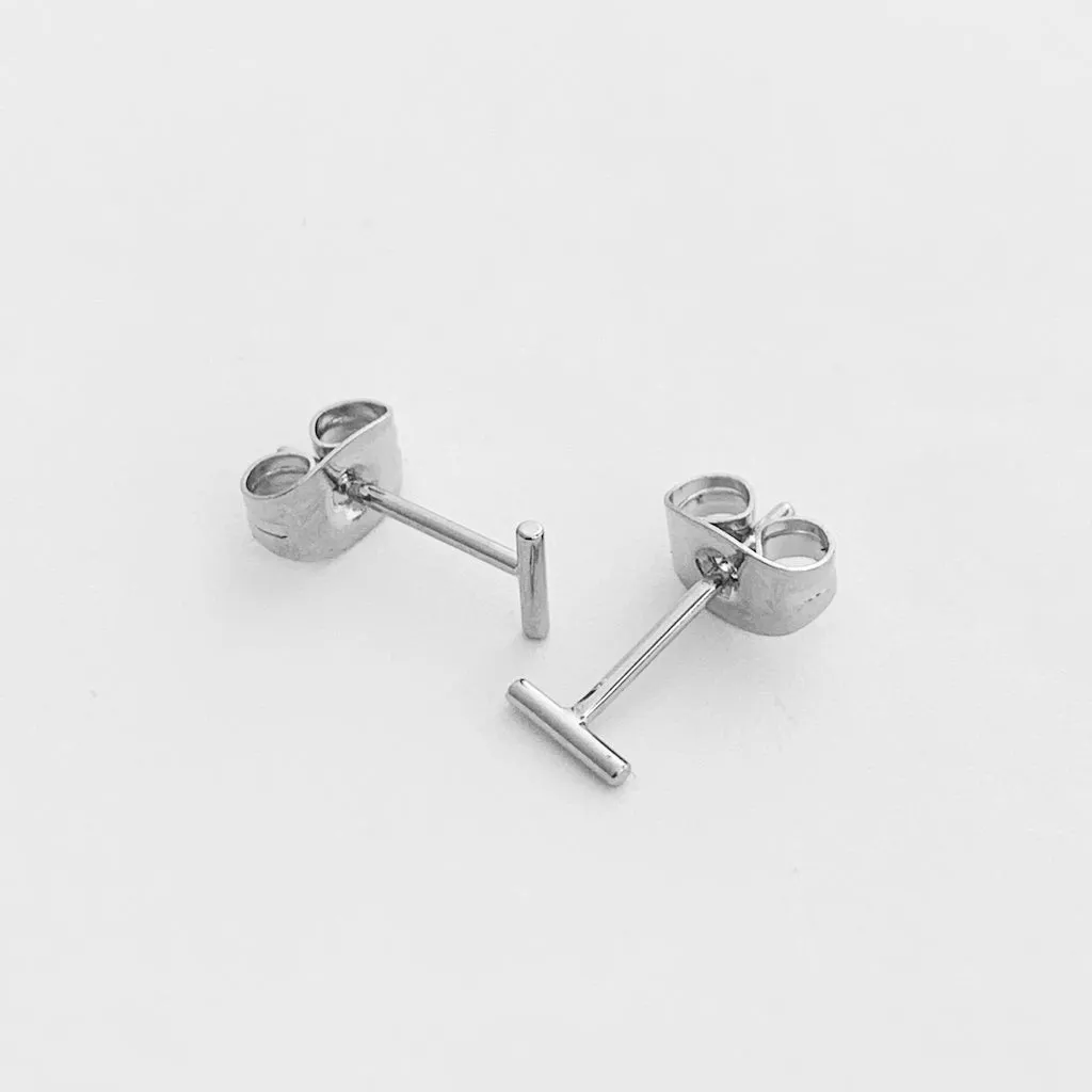 Skinny Midi Bar Earrings