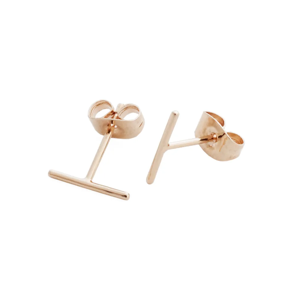 Skinny Midi Bar Earrings