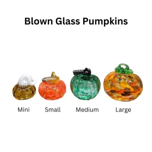 Small Blown Pumpkin